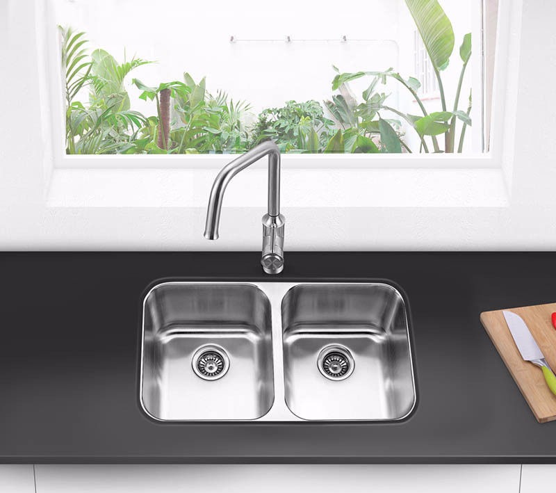 SKB-Equal-Double-Bowl-Round-Shape-Installed SKB-Equal-Double-Bowl-Round-Shape-Installed